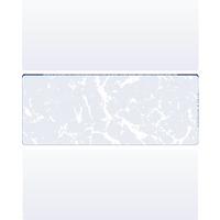 Blue Marble Blank Middle Laser Checks