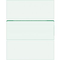 Green Lines Blank Middle Laser Checks