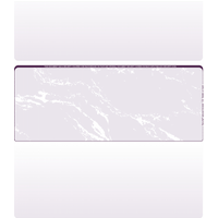 Violet Marble Blank Middle Laser Checks