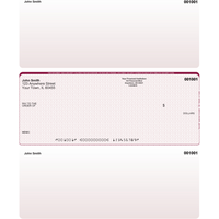 Burgundy Safety Middle Laser Checks