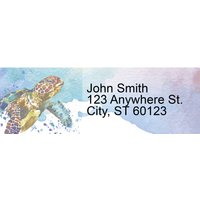 Elegant Sea Turtles Address Labels