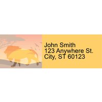 Safari Sunrise Address Labels