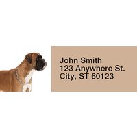 Boxer Rectangle Address Labels