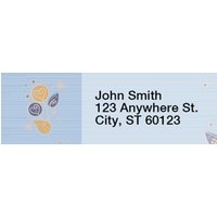 Pop of Flowers Address Labels