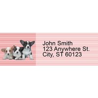 Corgi Pups Keith Kimberlin Address Labels