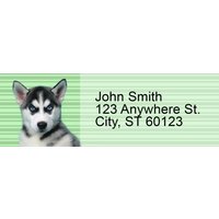 Husky Pups Keith Kimberlin Address Labels