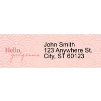 Hello, Gorgeous Narrow Address Labels
