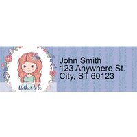 Mother to Be Narrow Address Labels