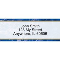 Blue Marble Narrow Address Labels
