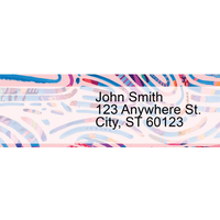 Groovy Arches Address Labels by EttaVee