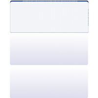 Blue Safety Blank Top Laser Checks
