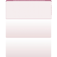 Burgundy Safety Blank Top Laser Checks