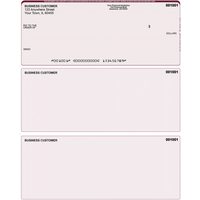 Burgundy Lines Top Laser Checks