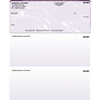 Violet Marble Top Laser Checks