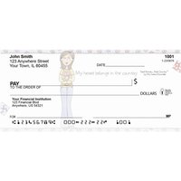 Country Personal Checks by My Friend Ronnie