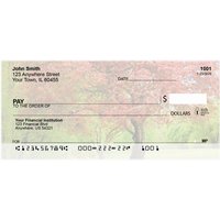 Trees In Springtime Personal Checks