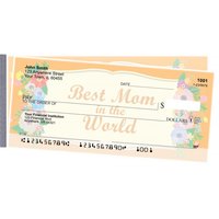 Mothers Day Side Tear Personal Checks