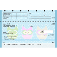 Give a Hoot Top Stub Checks
