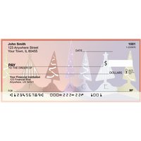 Peace And Joy Christmas Trees Personal Checks