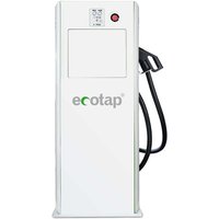 ECOTAP Borne rapide DC 60kW - Simple ou Double Prises Combo CCS - Plug & charge - MID & Modem en option