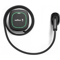 WALLBOX Borne de recharge Pulsar MAX - câble attaché 5m Type 2 - 2,3 à 22kW - triphasé - Bluetooth - Wifi