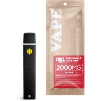 Delta 8 Vape Pen - 2000mg - Golden Goat - Hybrid - 2ml - Chill Plus (2,000mg)