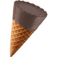 D8 & THCP Waffle Cones - 100mg - Hazelnut Cream + Milk Chocolate - Chill Plus (1,200mg)