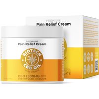 CBD Pain Relief Cream - 1,500mg - 4oz - Biotech CBD
