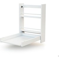 Table à langer murale - 56 x 775 x 78 cm - WEBABY - ESSENTIEL - Blanc