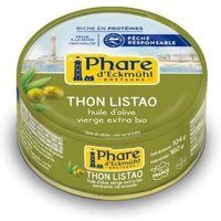 Thon listao à l’huile d’olive bio 160gr