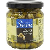 Câpres au vinaigre recette du Sud - Les Saveurs de Savino - bocal 125g