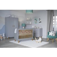 Chambre complète Kocot Kids - Kubi - 66 x 124 x 90cm - Gris