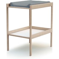 WEBABY - Table à langer 1 étagère en bois MILO Hêtre Brut -