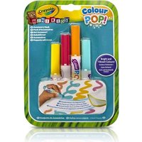 Feutres Crayola Colour Pop Recharge X4 Pour Enfants Des 36 Mois Jaune Rouge Orange Bleu