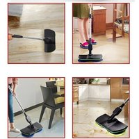 Serpillère,Serpillière rotative électrique sans fil, Rechargeable et rotative, pour nettoyage de sol, épurateur, polisseuse,
