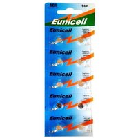 Ensemble de 10 piles bouton plates de type AG1-G1 1,5V compatibles avec les piles LR60 LR621 SR621W 364 - Yuan Yuan