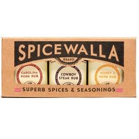 SpiceWalla | Trio d'assaisonnements et d'herbes, marinade à frotter sur vos grillades, rôti, poisson et fruits de mer 159g