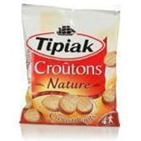 Croûtons croustillants natures 90 g Tipiak