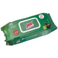 JEX PRO Lot de 80 Lingettes nettoyantes désinfectantes pin des landes