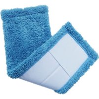 1 pc Mop Head Bleu Nettoyage Microfibre Tapis Cap Recharge Cover Remplacer Pad pour  SERPILLERE - LAVETTE - TETE BALAI ESPAGNOL