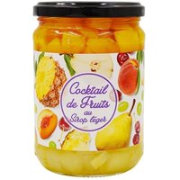 Cocktail de fruits au sirop léger - pot 560g
