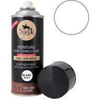 Peinture Cuir (BLANC) avec Vernis Intégré - SOFOLK - Entretien pour Siège et Volant de Voiture, Canapé, Chaussures, etc