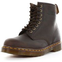 Dr. Martens 1460 GAUCHO CRAZY HORSE Marron foncé chaussure Bottes Doc Martens 1460 en cuir brun foncé pour adulte - Lacets - Haute
