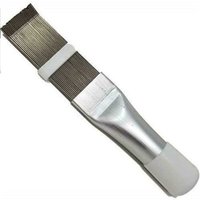 Brosse de peigne à ailettes en acier inoxydable, pour lame de climatiseur, outil de nettoyage de refroidissem