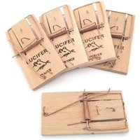 NUISIPRO 5 Pièges à Souris, Tapette à Souris en Bois et Réutilisable