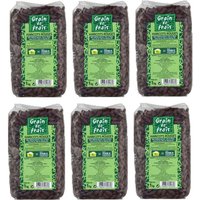 Lot 6x Haricot rouge - Grain de Frais - paquet 1kg