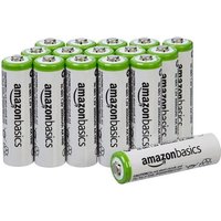 AmazonBasics Lot de 16 piles rechargeable Ni-MH Type AA 2000 mAh