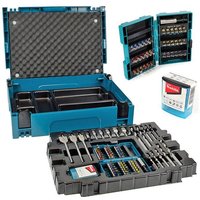 Coffret De 66 Accessoires Makita B 43044 Bleu Dimensions 395 X 295 X 11 Cm