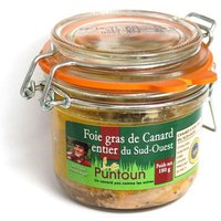 Foie gras de canard entier du Sud Ouest IGP - La Ferme du Puntoun - bocal : 180g