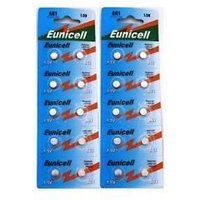 EUNICELL Lot 20 Piles AG1 LR621 164 364 531 602 280-34 364 CX60